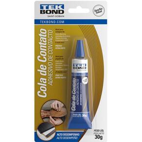 Cola De Alta Resistência Cola De Contato 30g. - Tekbond