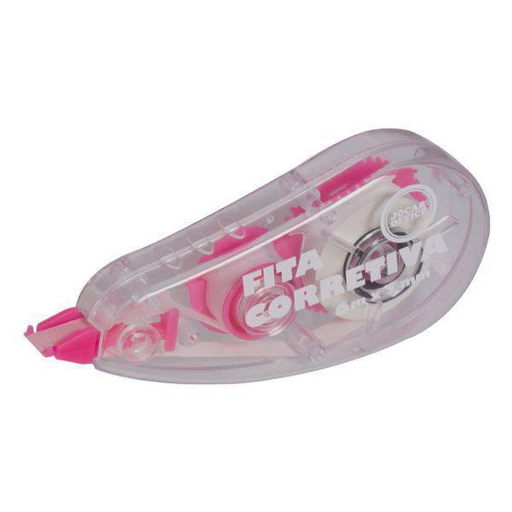Fita Corretiva 5Mm X 6M Rosa Jocar Office