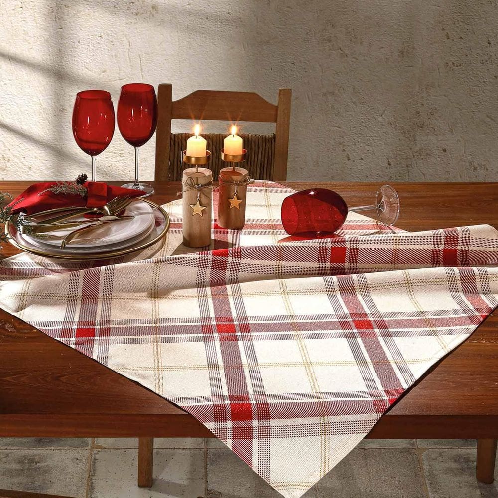 Toalha de Mesa Quadrada Celebra Dohler Natal 78x78cm