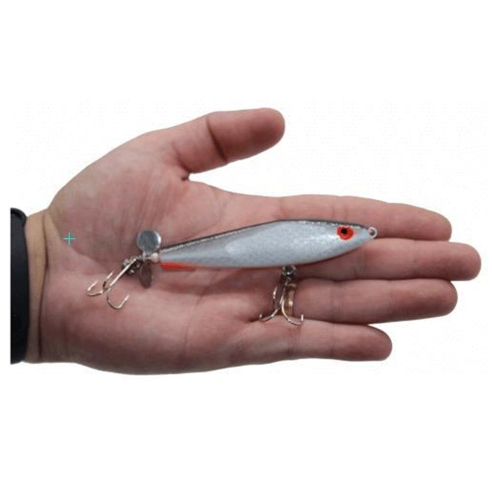 Isca Artificial Pesca Superficie Madeira Helice Tucunare 8Cm