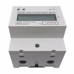 Medidor Consumo Energia Monofasico 220V 100A Wattimetro Ac