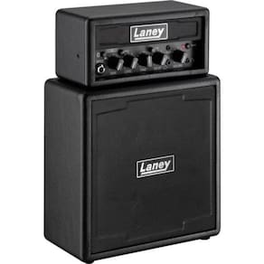 Mini Amplificador Laney Ministack-B-Iron Preto 6W