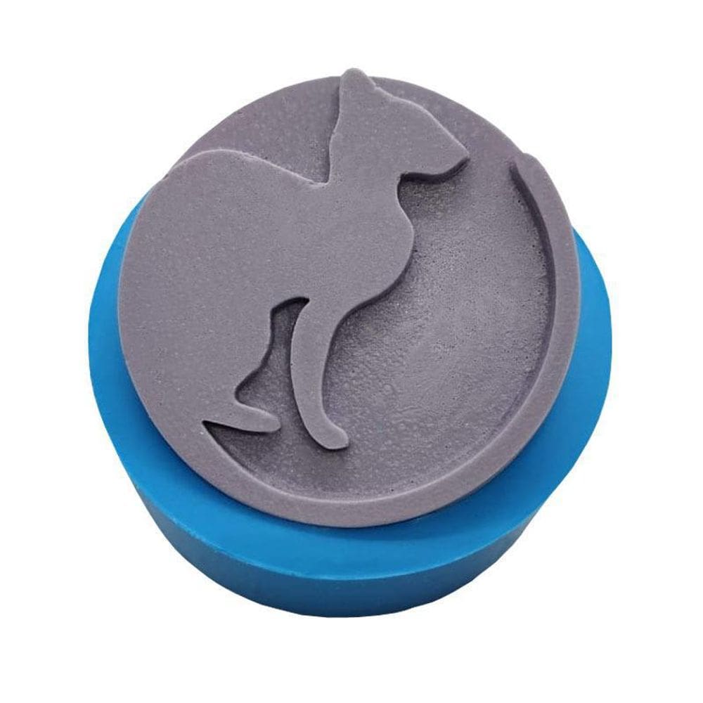 Molde De Silicone Para Sabonete Caseiro Redondo Ref 10