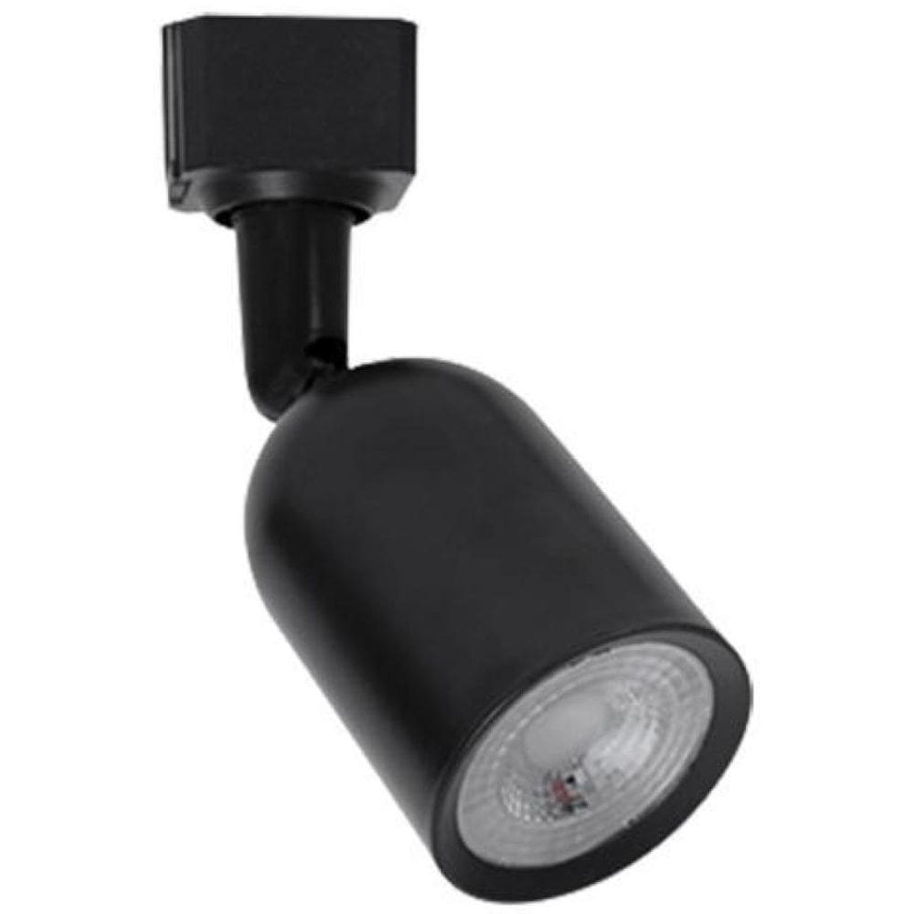 Spot De Trilho Led 7W Branco Quente 3000K Preto Zan40 5Un