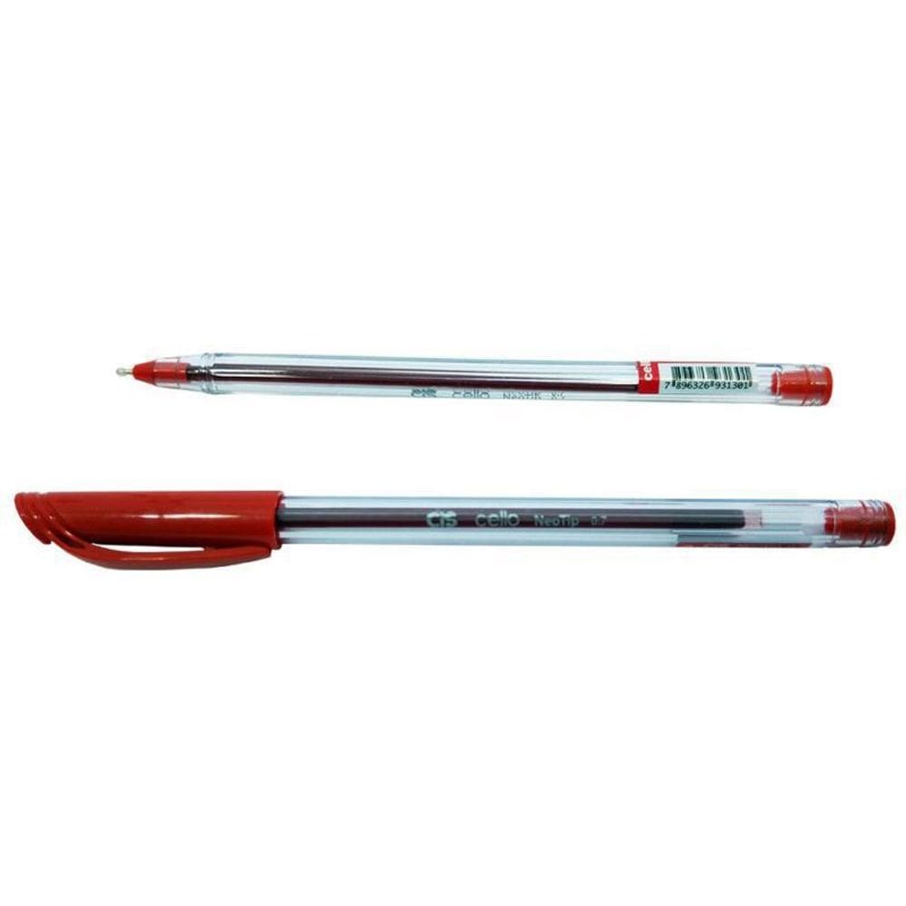 Caneta Esferografica 0,7Mm Neotip Vermelha - 34.49