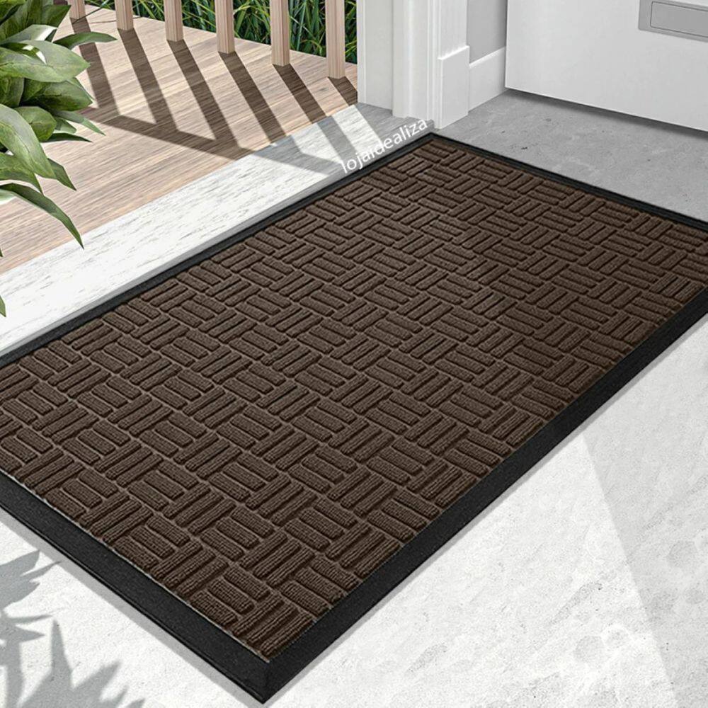 1 Tapete Porta Capacho Naska Lux Antiderrapante Mr 40X60