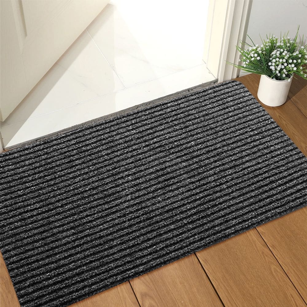 2 Tapete Porta Capacho Antiderrapante Emborrachado Fcz 50x80