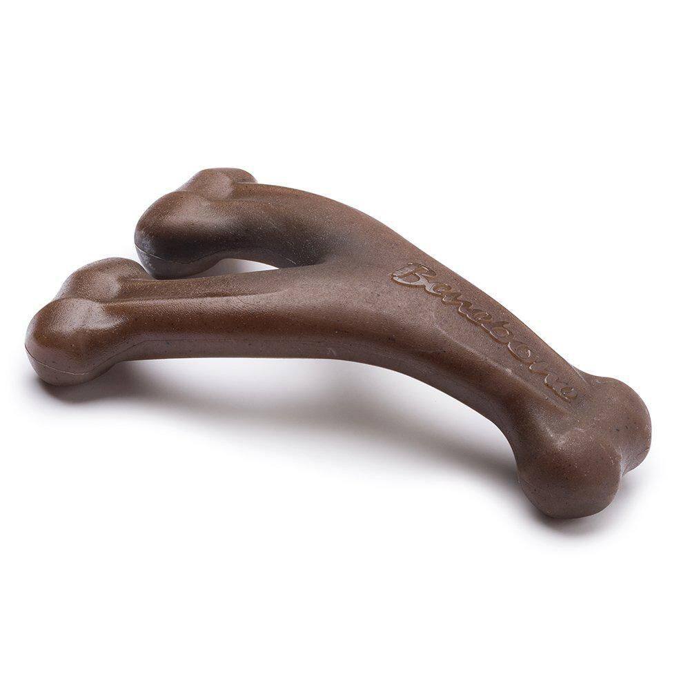 Brinquedo Cães Roer Benebone Wishbone Amendoim Pequeno
