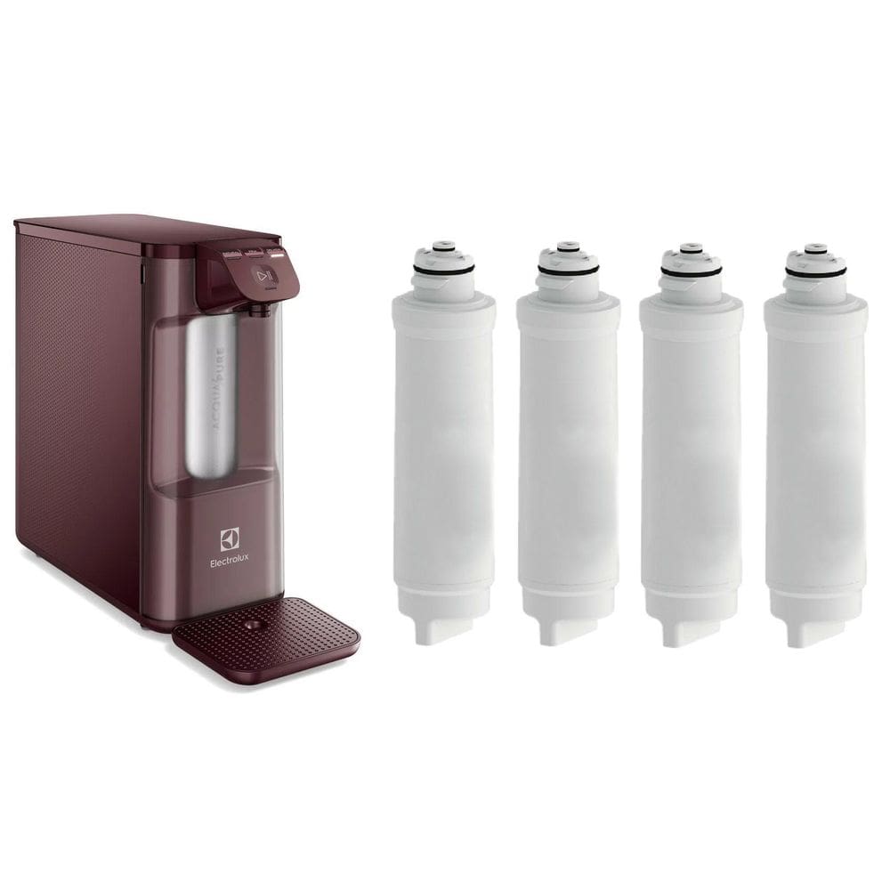 Kit 4 Refil Para Purificado Electrolux Ph41X Marca Purisul