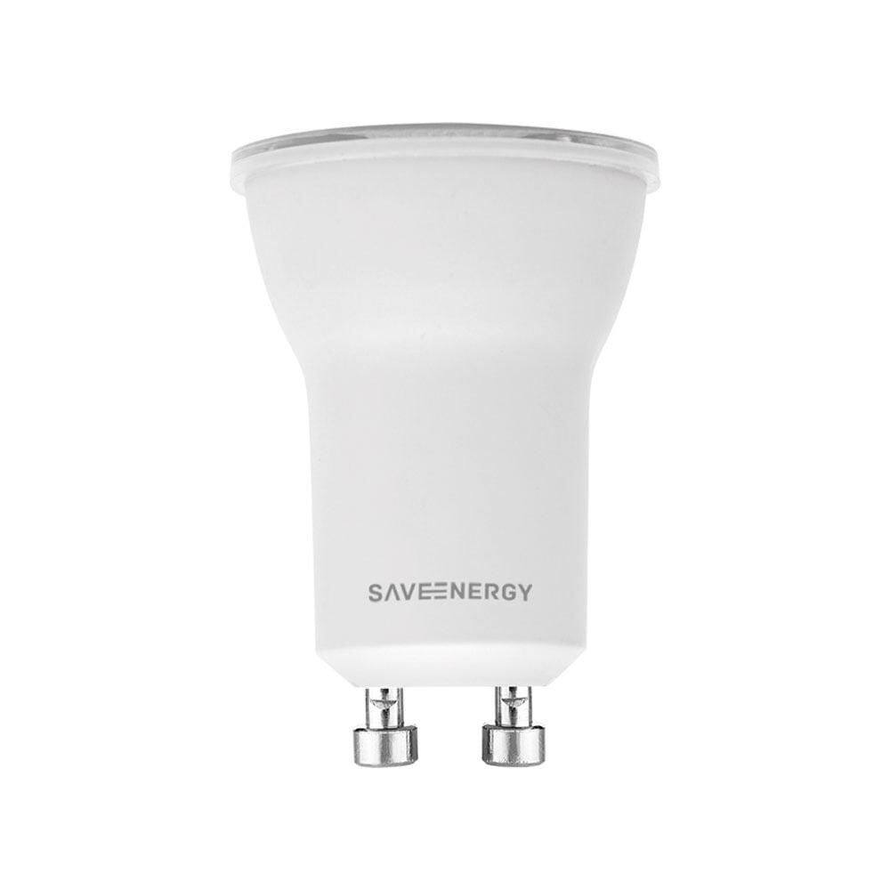 Lampada Mini Dicroica Mr11 4W Branco Quente Save Energy