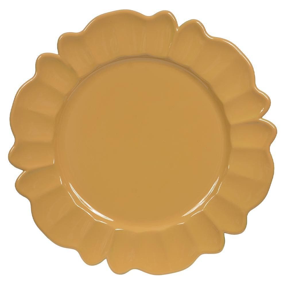 Kit 6 Sousplat Marrom 33cm - Elegância e Praticidade
