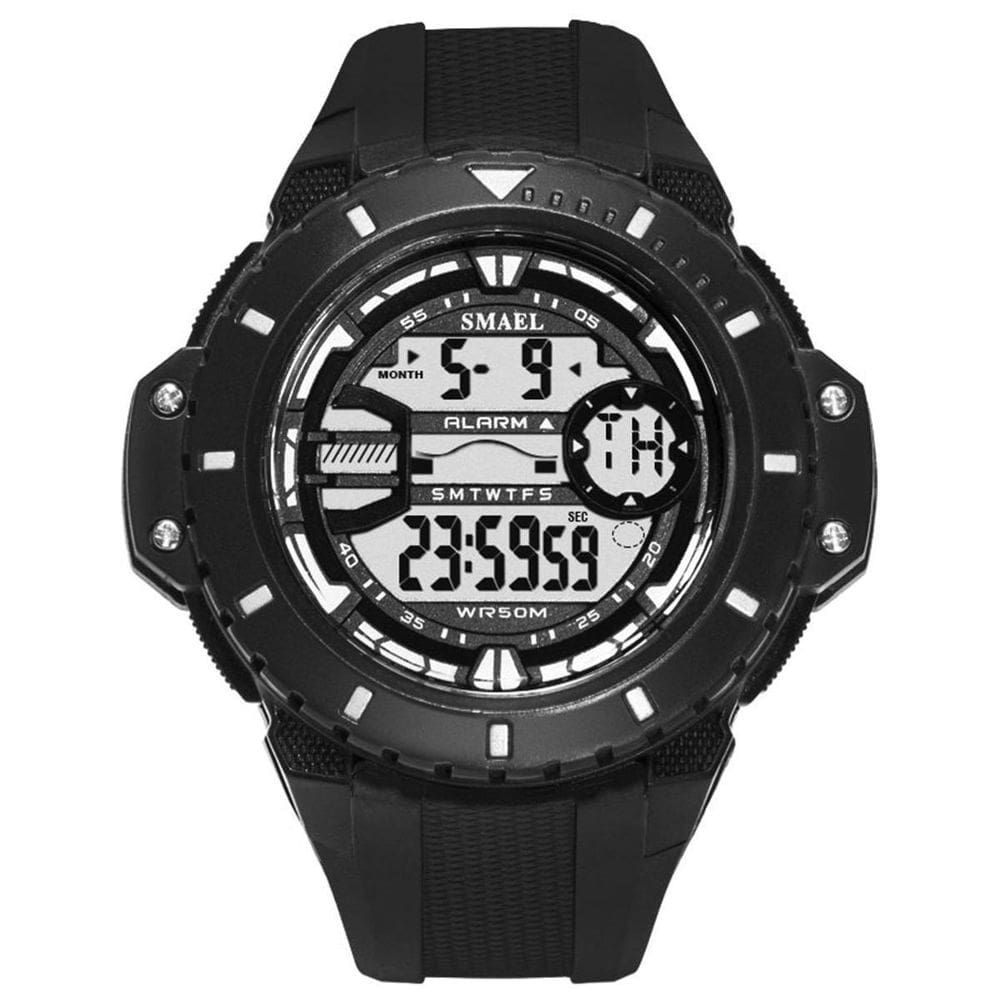 Relógio Masculino Smael Digital 1519 Preto