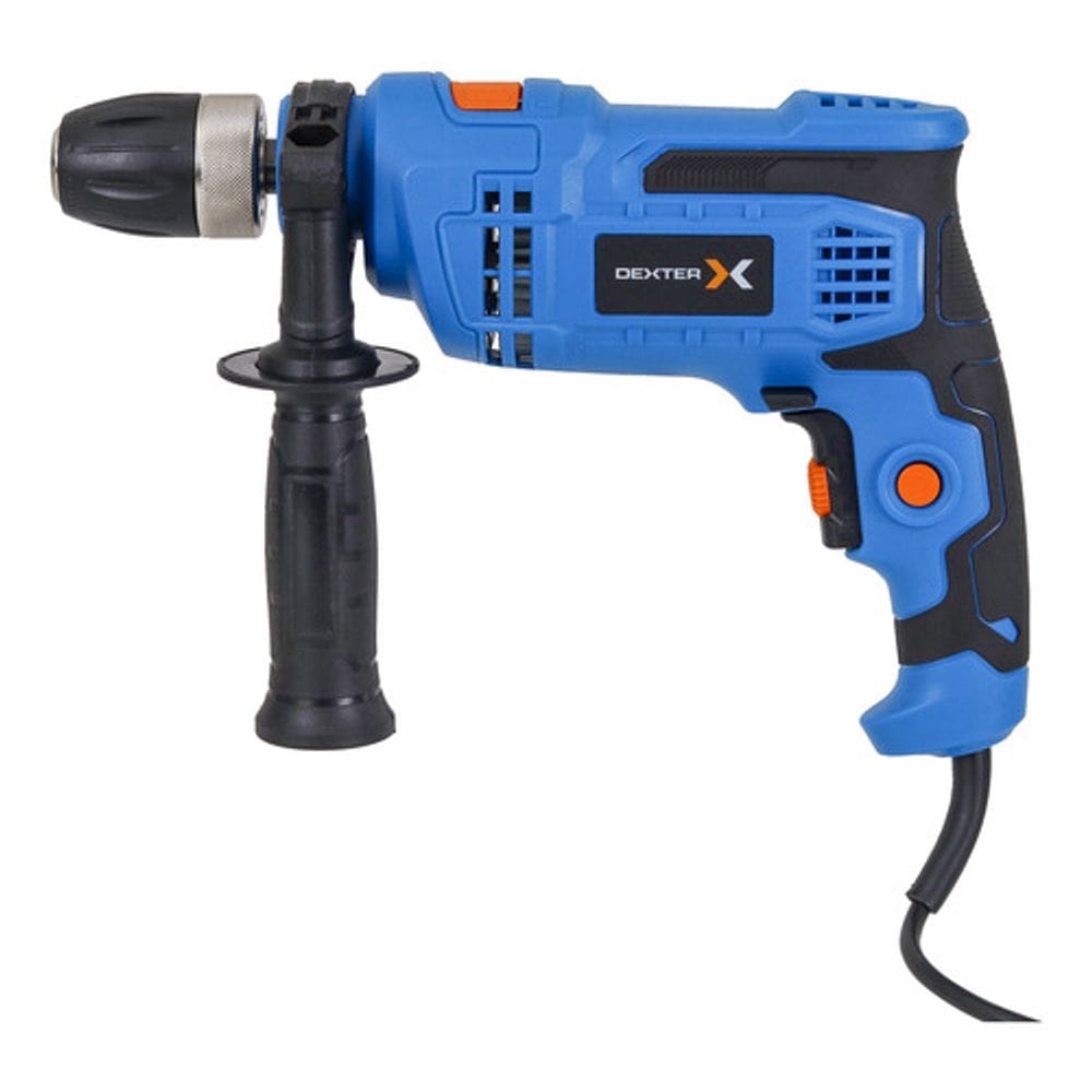 Furadeira De Impacto 900w 127v Dexter Punho E Limitador