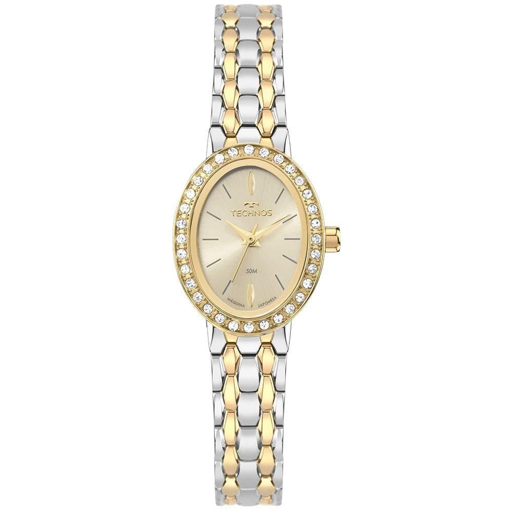 Relógio Technos Feminino Mini Joia Bicolor - 2035NAH/1D