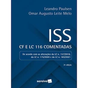 Iss: Cf E Lc 116 Comentadas - 2ª Edição 2022