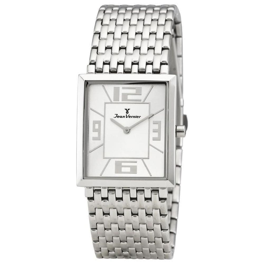 Relógio De Pulso Jean Vernier Masculino Aço Jv75326B