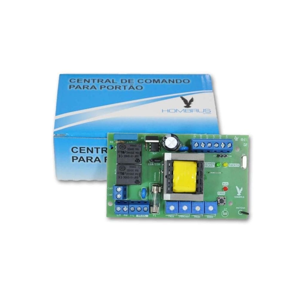 Placa Central Motor De Portão Pcr-55 Com Freio - Hombrus