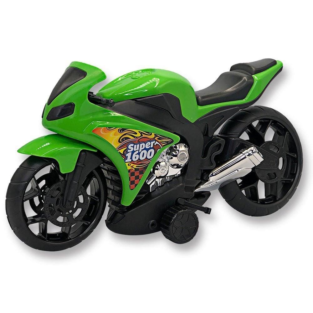 Super Moto 1600 Esportiva Com Rodas Com Fricção