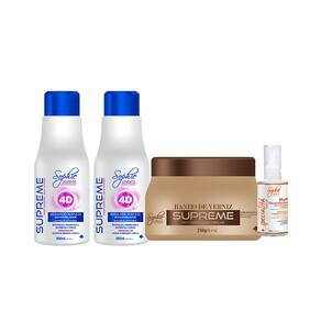 Kit Blond Matizze Home Care + Banho de Verniz 250ml + Multi Reconstrutor 60ml