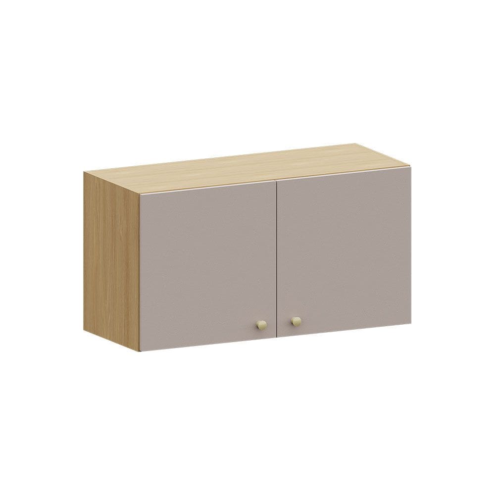 Armário Aéreo para Geladeira 80cm 2 Portas Elegance Luciane Móveis
