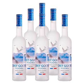 Vodka Francesa Grey Goose Garrafa 750ml 6 Unidades