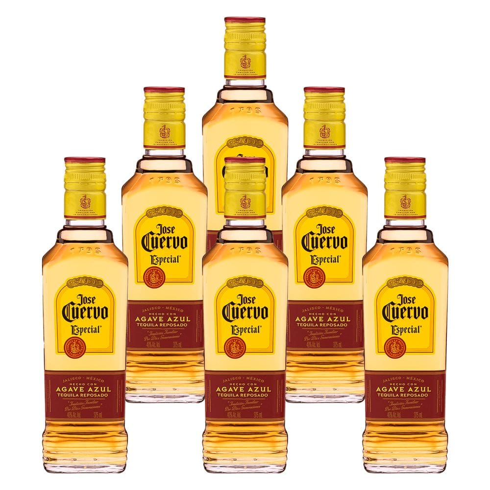 Tequila Jose Cuervo Especial Ouro 375ml 6 Unidades