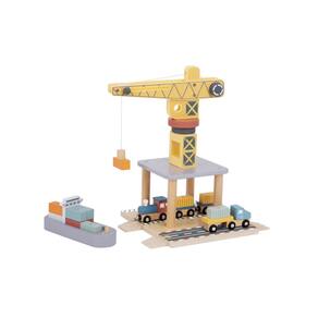 Conjunto Guindaste Brinquedo Educativo Tooky Toy