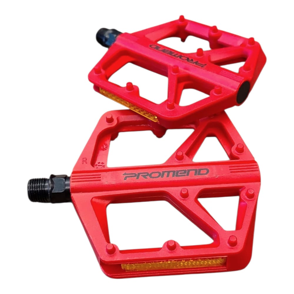 Pedal Plataforma Freestyle 9/16 com refletor Antiderrapante Mtb BMX Enduro Promend