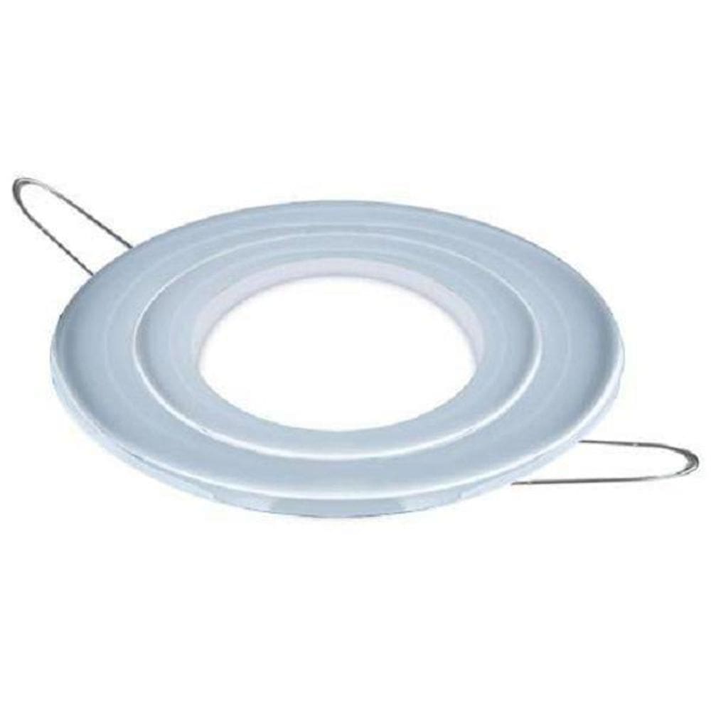 Kit Com 15 Spots Embutir Redondo Para Dicroica Branca