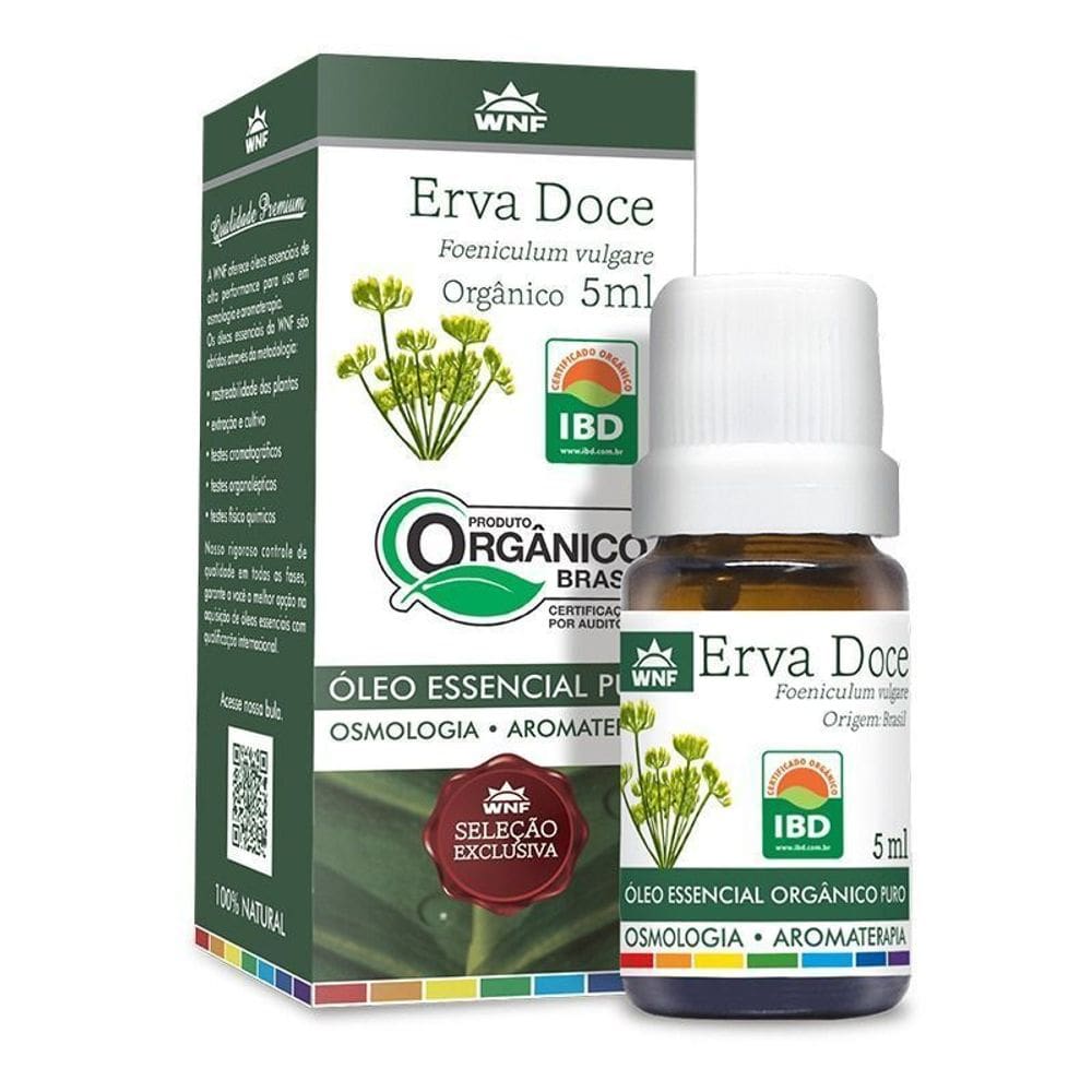 Óleo Essencial Erva Doce WNF 5ml