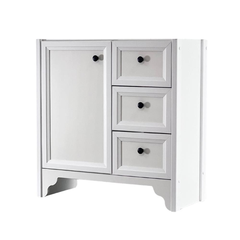 Gabinete Armário Banheiro Ditália 1Pt 3Gav BN-05 Cozy