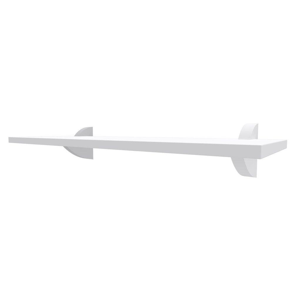 Prateleiras para Quarto Infantil em Mdp com Suporte Clip 7,8cm X 80cm Decore Branco