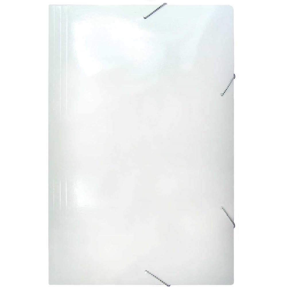 Pasta Aba Elastica Papel Oficio Branca - Frama Pct/20