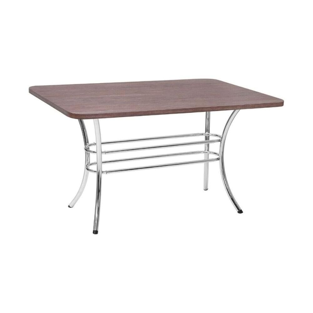 Mesa de Jantar Retangular 137cm 6 Lugares Multimóveis CR50144