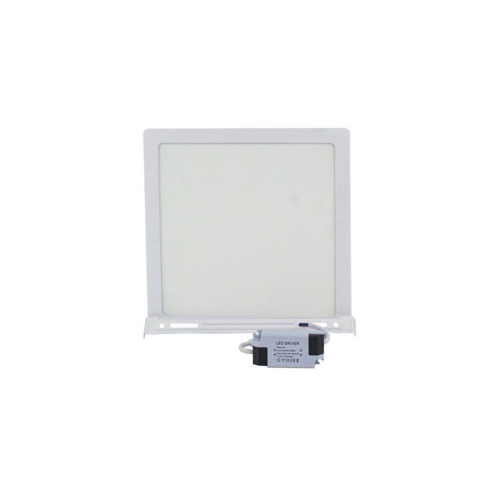 Painel Led Quadrado Sobrepor 24w 6500k Bivolt Foxlux Branco