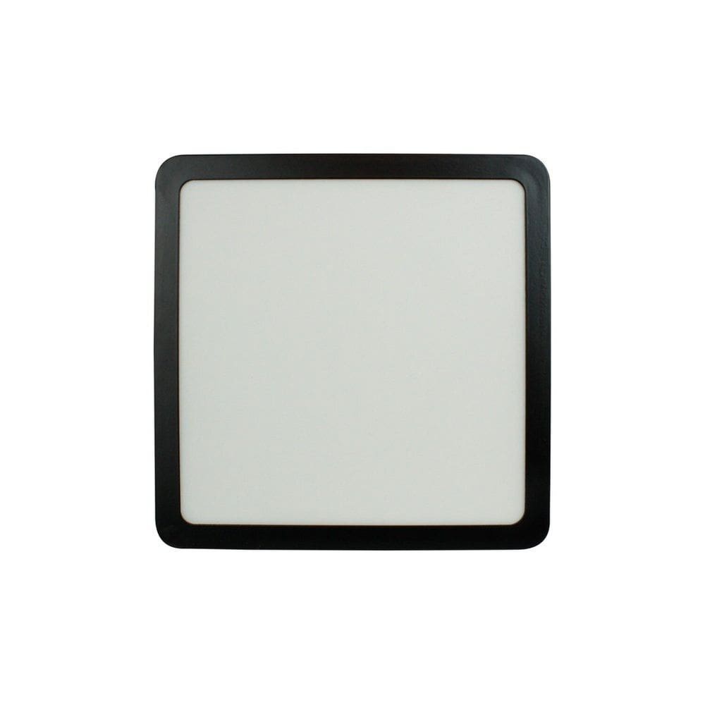 Painel Led Quadrado Sobrepor 18w 4000k Foxlux Preto