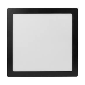 Painel Led Quadrado Embutir 24w 6500k Foxlux Preto