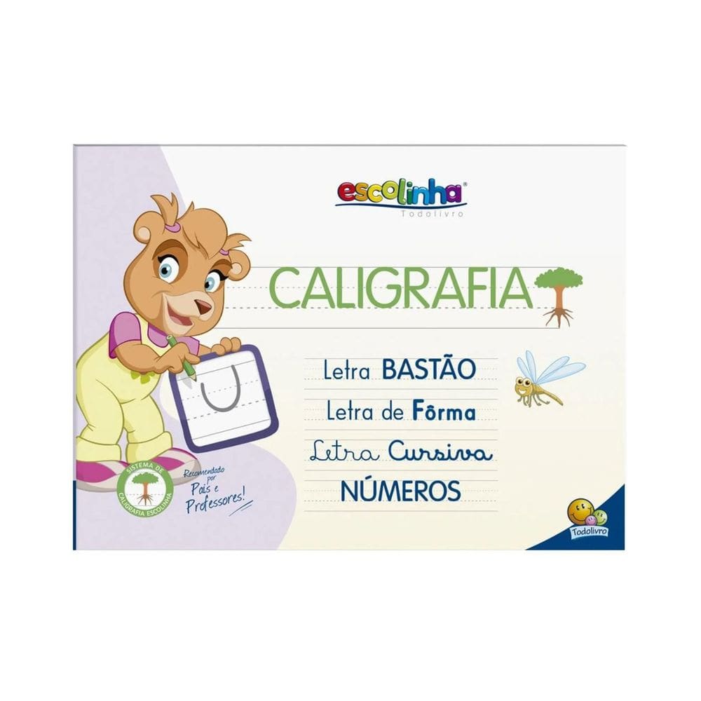 Caligrafia e Atividades com Palavras de A a Z | Números de 0 a 10 | Todolivro