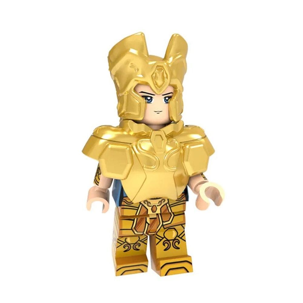Boneco Cavaleiros Do Zodiaco Blocos De Montar Escolha