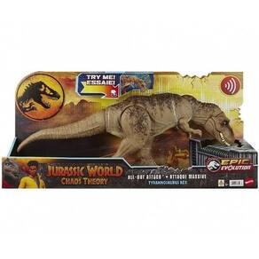 Jurassic WORLD T. REX Ataque Total Mattel HXF53