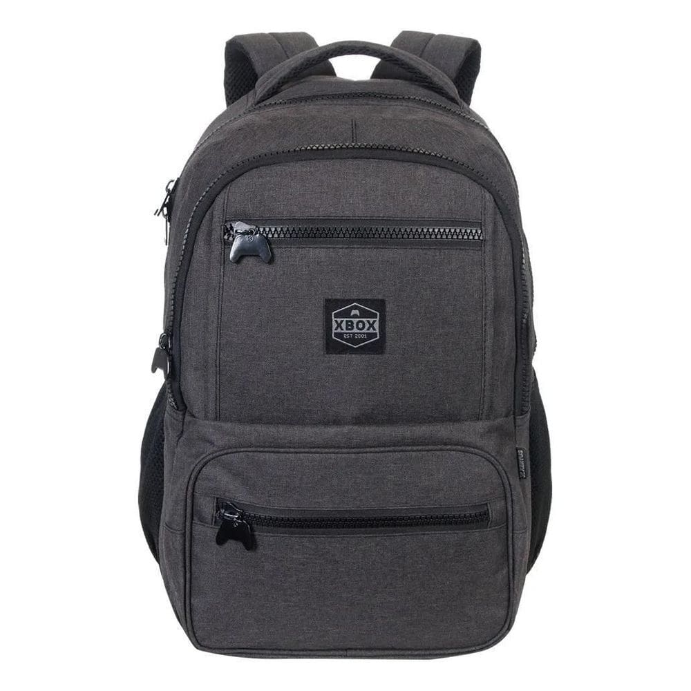 Mochila De Costas Escolar Juvenil 45Cm Xbox Cor Preta Xeryus