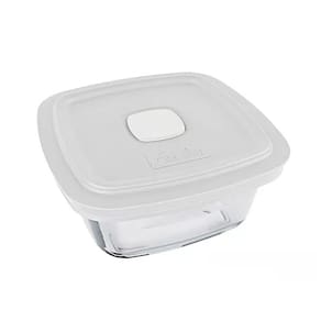 Pote Vidro Marinex Marmita Facillita 1L Quadrado Cor diversa
