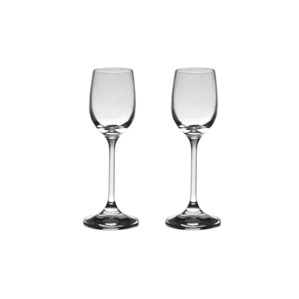Jogo 2 Taças De Cristal Licor 65 Ml Linha Roberta Bohemia