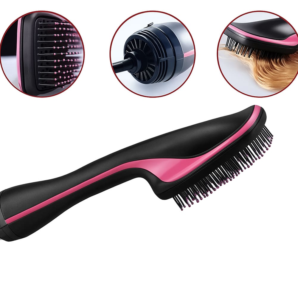 Escova Secadora de Cabelo 220V – Alisadora e Modeladora