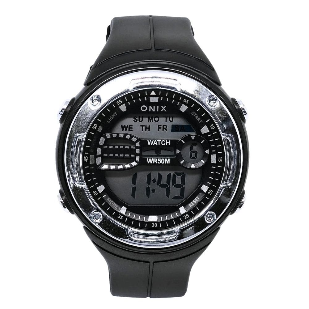Relógio Masculino Onix Digital IT-898 Preto e Prata