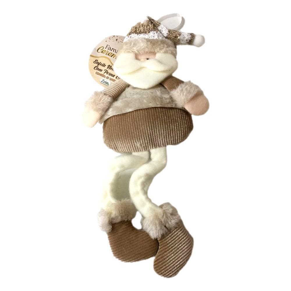 Boneco Zein Noel C/Perna Caida 7899658364045 Poliester