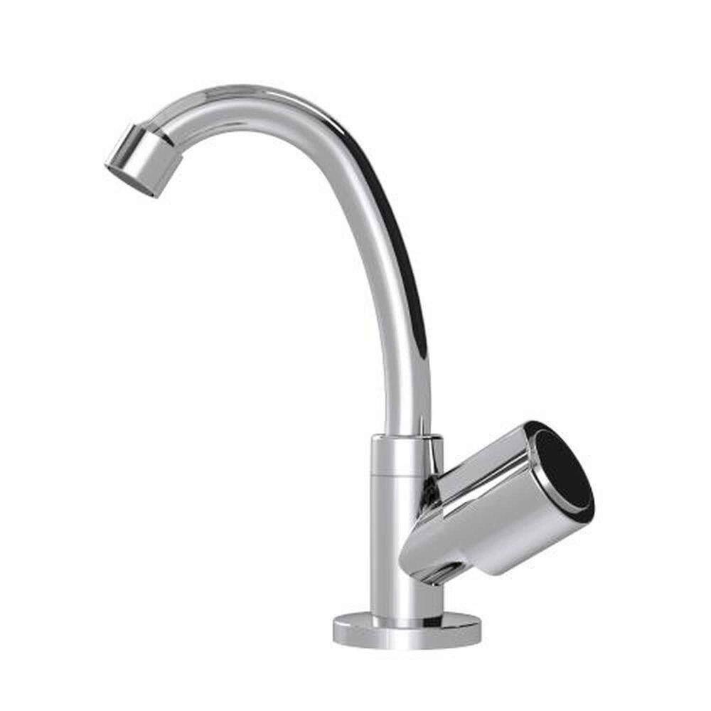 Torneira Lavatório Bica Móvel 1198 C40 Cromada - Abs 1/4 De Volta Dn15 Vedação Mvc