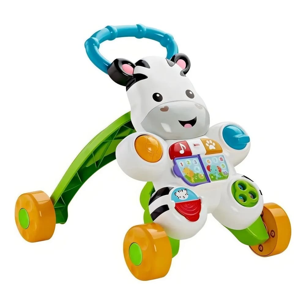 Andador Apoiador Empurrador Fisher Price Zebra DHL48 Mattel