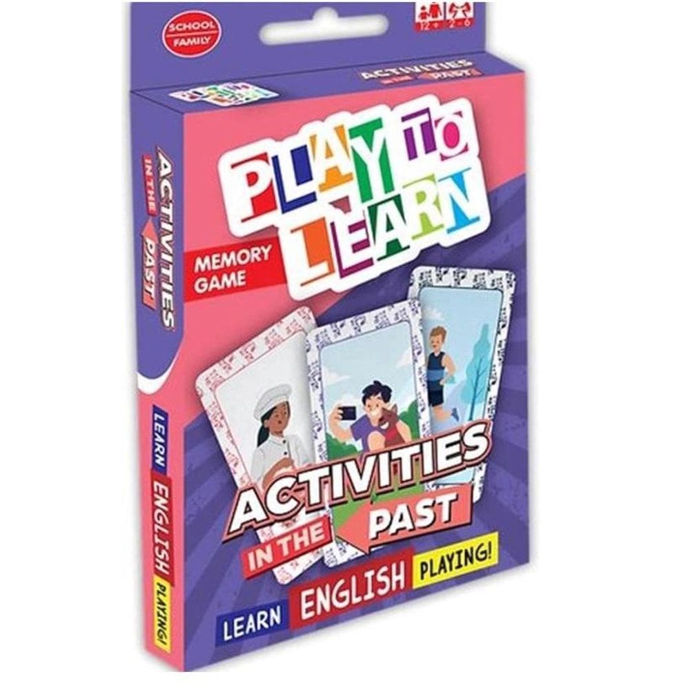 Play To Learn - Activities In The Past
