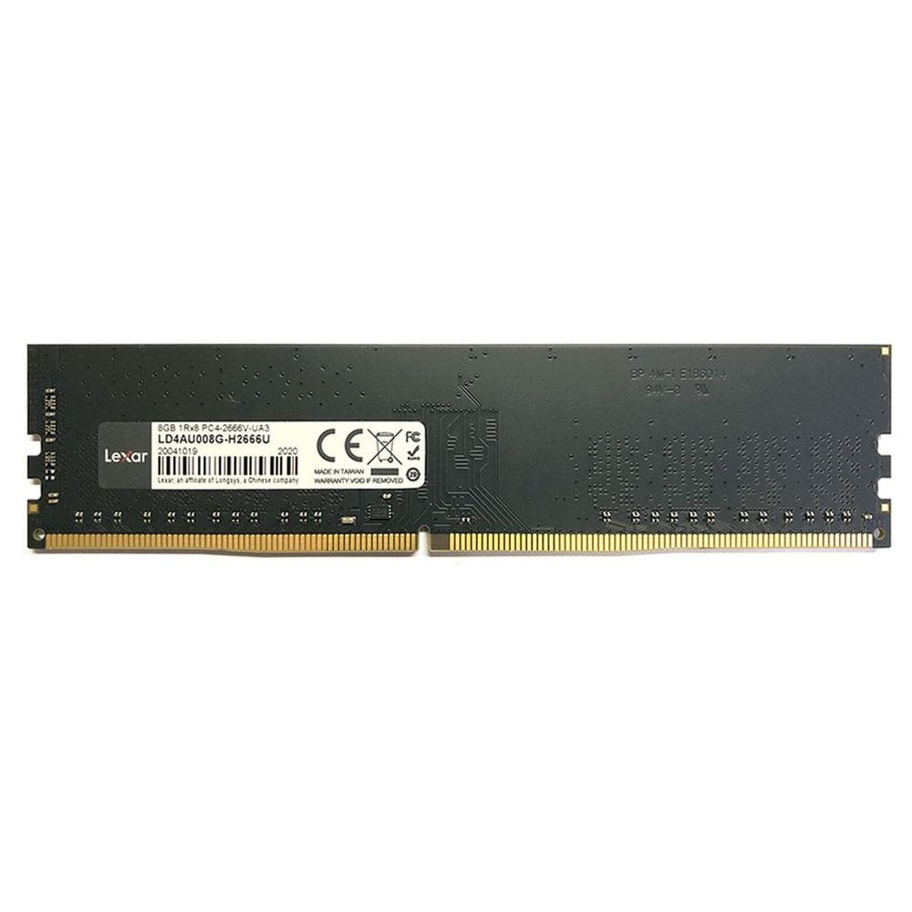 Memória 8Gb Lexar Ddr4 2666Mhz Cl19 - Ld4Au008G-R2666U